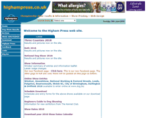 Tablet Screenshot of highampress.co.uk